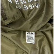 Пуховик Zara Puffer Хаки, Москва