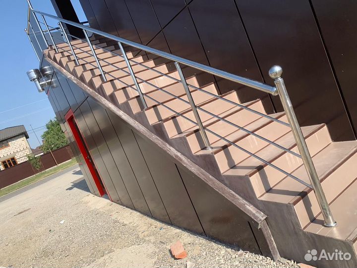 Перила из нержавеющей стали / поручни