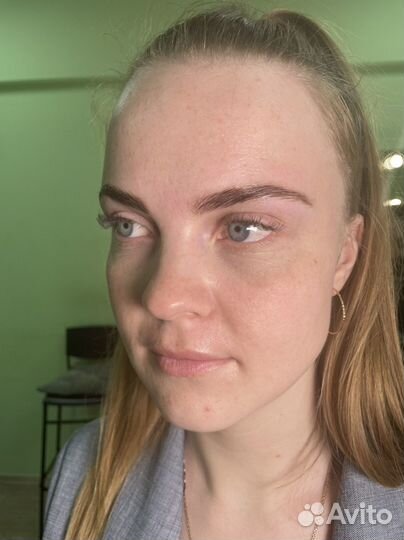 Архитектура и окрашивание бровей (модель)