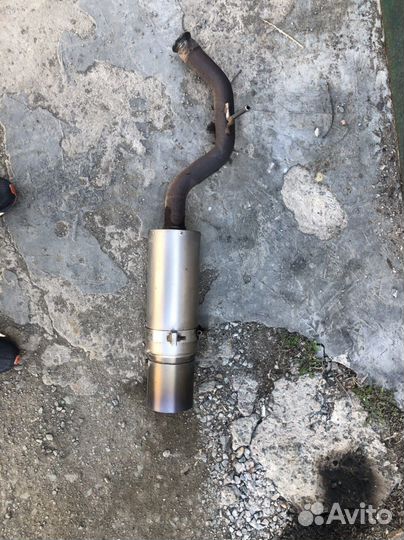 Титановая бочка глушителя Vitz NCP13