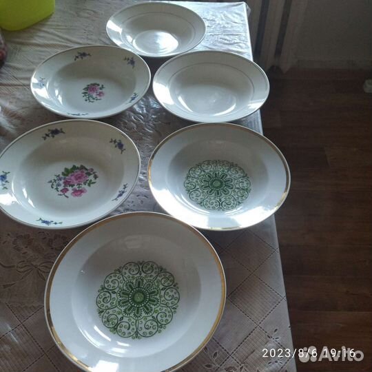 Тарелки для супа