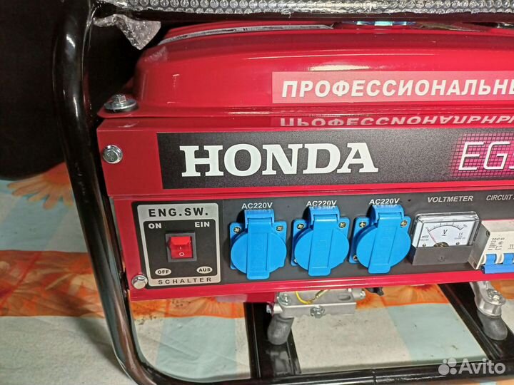 Бензиновый генератор Honda (новый)