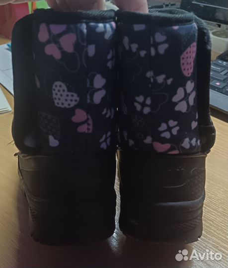 Сапоги зимние для девочки 24 размер