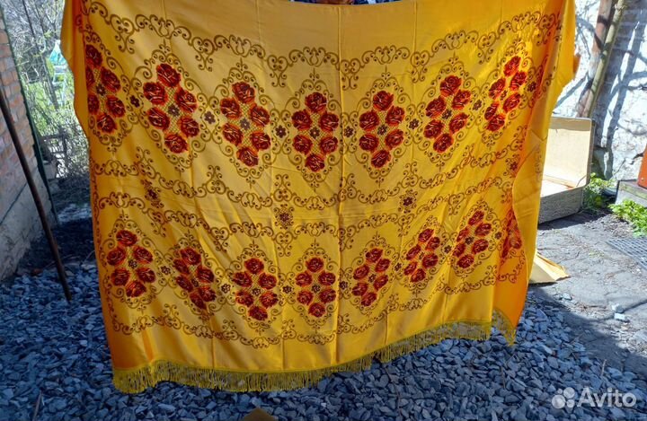 Покрывало шёлковое СССР