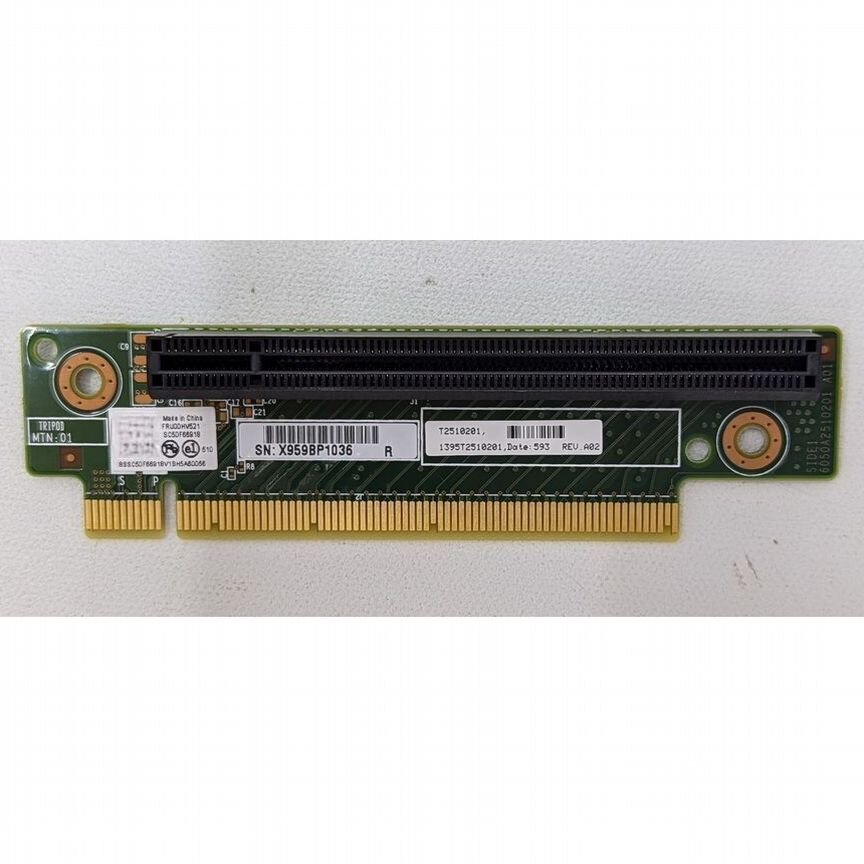 [00HV521] Riser Card 00hv521, Lenovo, 1u, Pci-E 3.0 X16, Без