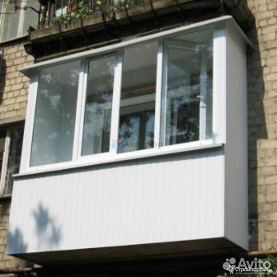 Остекление балконов и лоджий