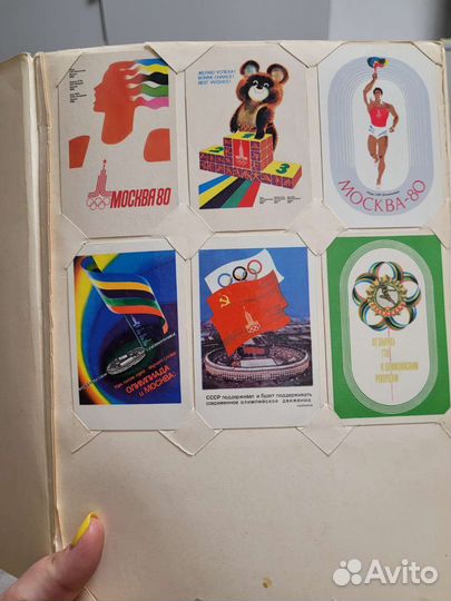 Коллекция советских календарей