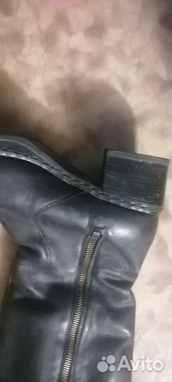 Сапоги женские натуральная кожа 40 размер