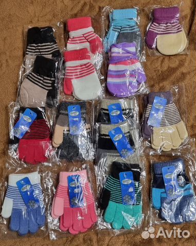 Детские перчатки и варежки