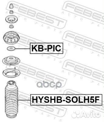 Пыльник переднего амортизатора hyshbsolh5F Febest