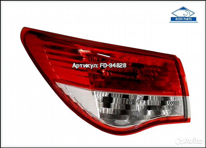 Левый фонарь задний Nissan альмера