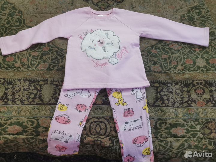 Пижама Crockid 110-116 Утеплённая