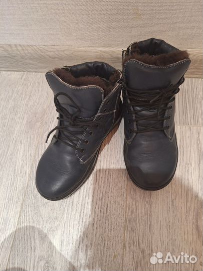 Ботинки зимние ортопедические для мальчика 35