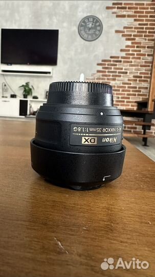 Объектив nikon 35mm 1.8 af-s dx