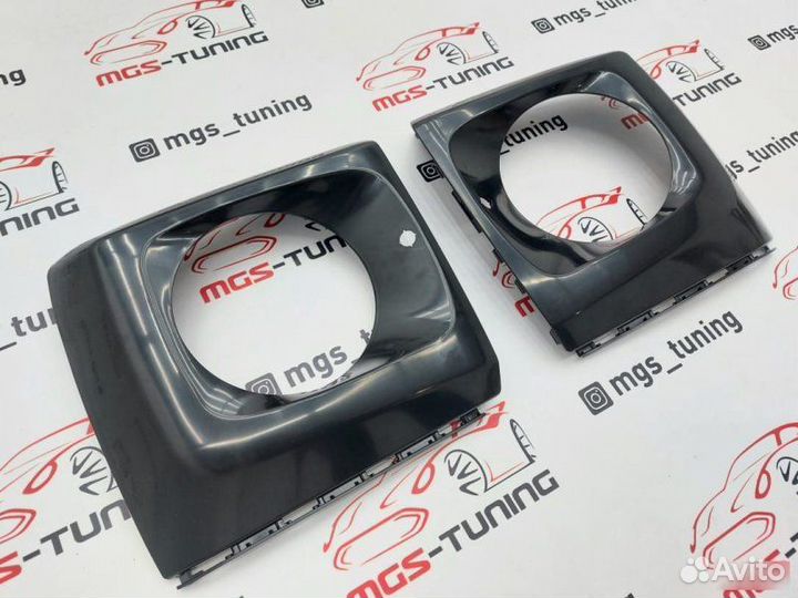 Очки на фары Mercedes G-class w464 под окрас