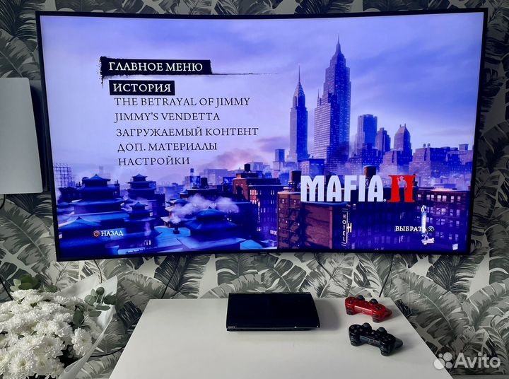 PlayStation 3 + 60 игр + 2 джойстика