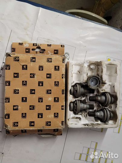 Секретные болты Peugeot 107, Citroen C1