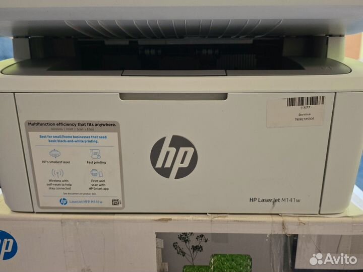 Принтер лазерный мфу hp M141w