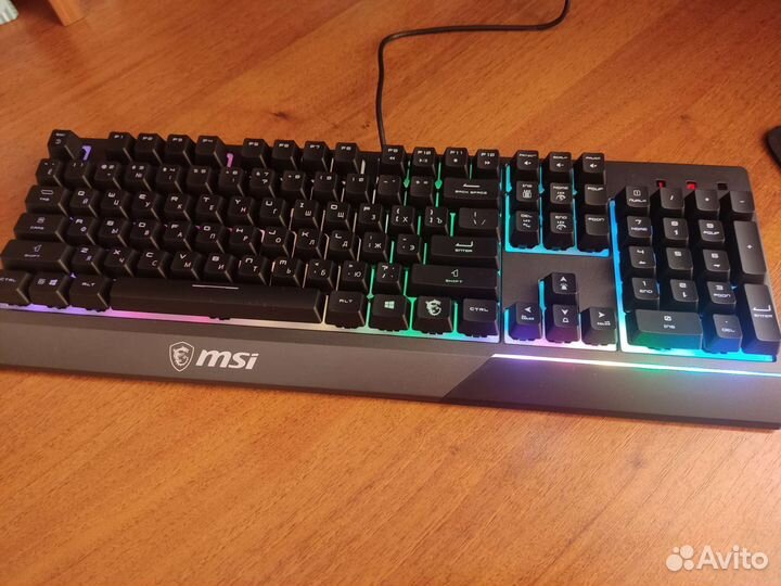 Клавиатура игровая новая MSI vigor GK30