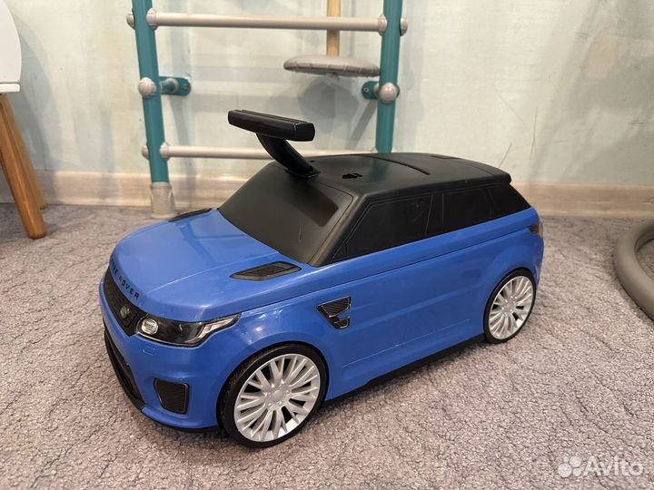 Машинка-каталка чемодан