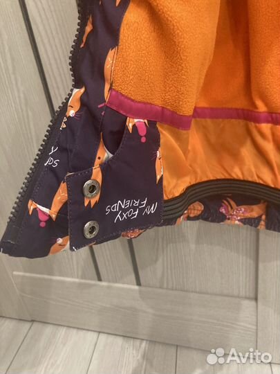 Куртка зимняя на девочку 110