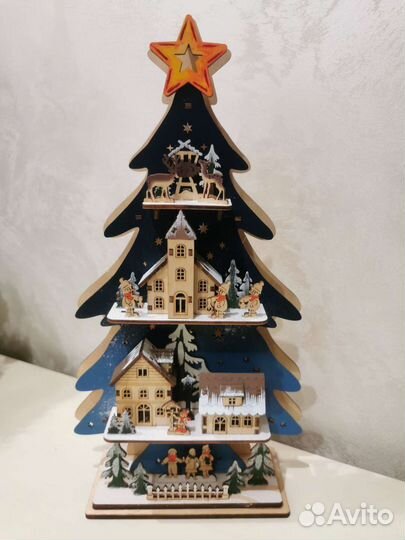 Новогодний ночник ёлка LED, новый