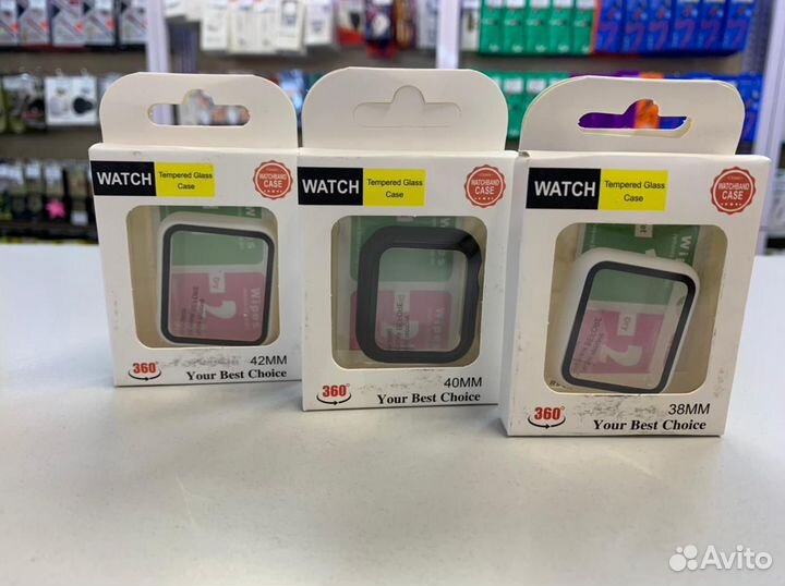 Бампер (чехол) для apple watch 38/40/42/44 mm