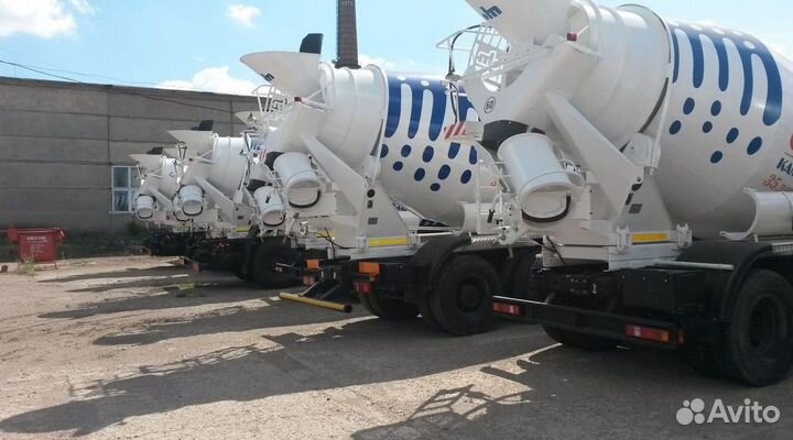 Установка миксера 6, 7 кубов