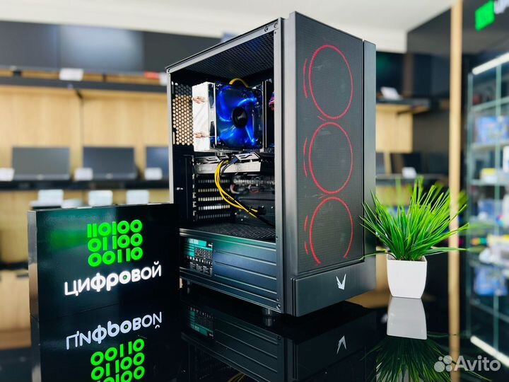 Игровой Пк Core i3-12100F/RTX 3050/DDR4-16/M.2-512