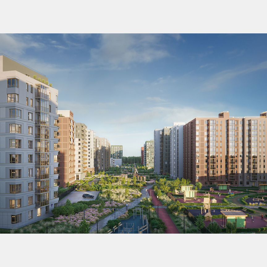3-к. квартира, 68,1 м², 7/12 эт.