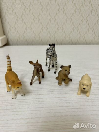 Фигурки животных schleich collecta safari ltd