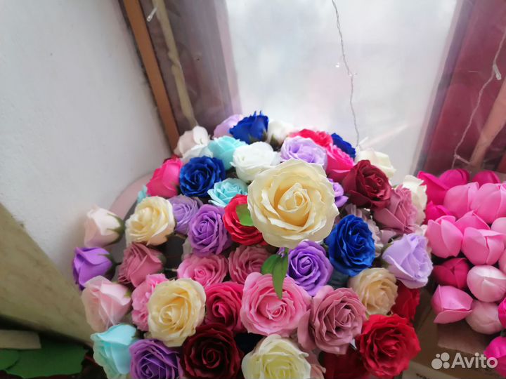 Мыльные розы