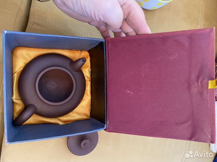 Глиняный китайский чайник