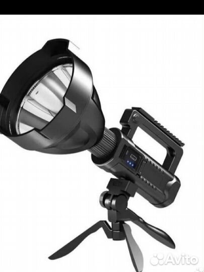 Сверхмощный аккумуляторный фонарь