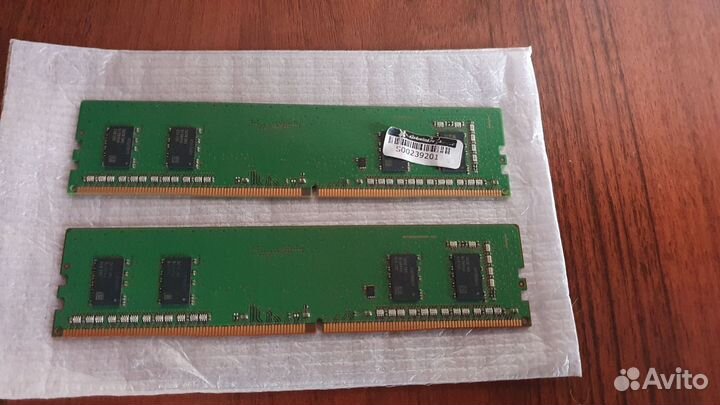 Оперативная память ddr4 2x4gb 2400