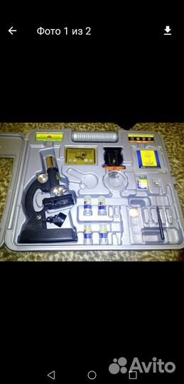 Набор для исследований,микроскоп