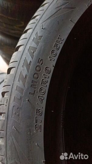 Bridgestone Blizzak LM-005 245/45 R19 и 275/40 R19 105W