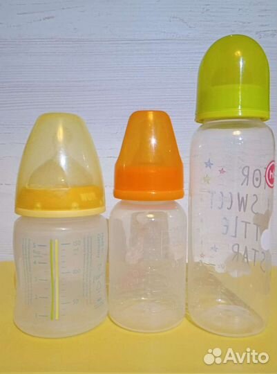 Бутылочки набор