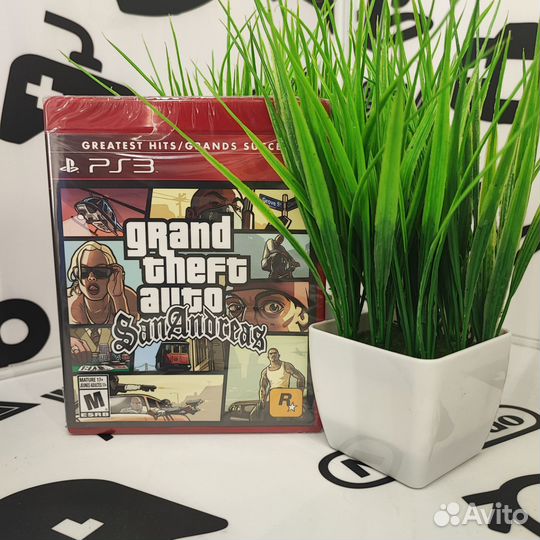 Grand Theft Auto GTA San Andreas (PS3) NEW