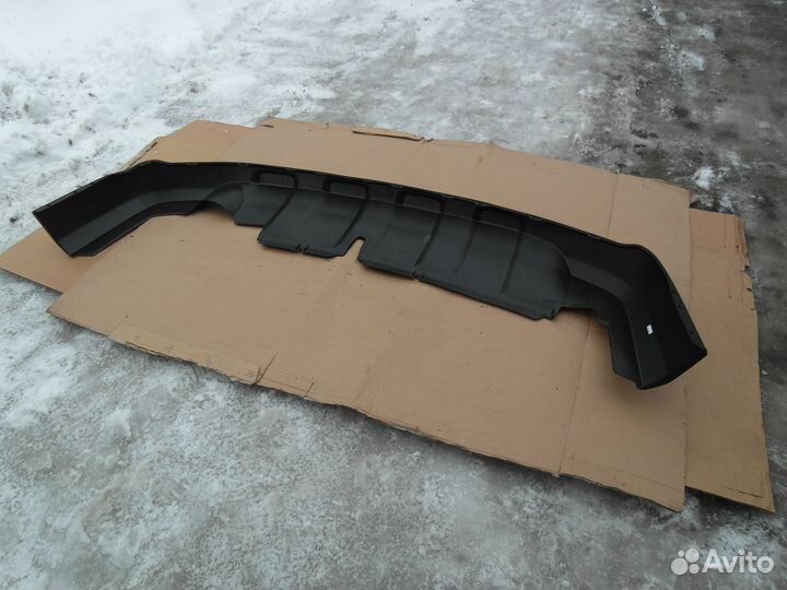 Спойлер юбка заднего бампера Honda CR V 3 2010-12