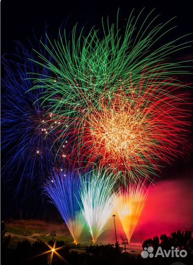 Салюты и фейерверки