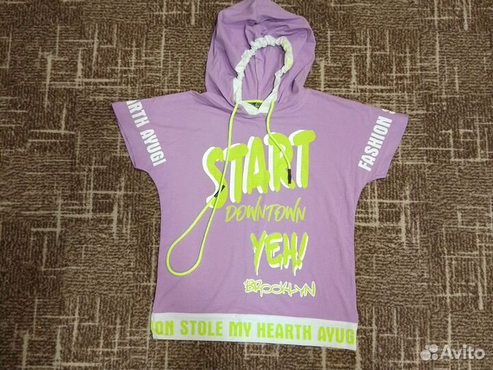 Футболка на девочку 164см