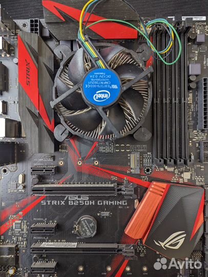 Материнская плата Asus strix b250h gaming
