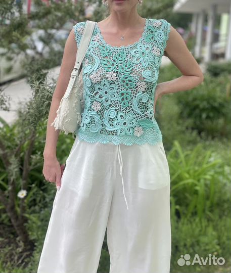 Кофта вязаная ручной работы