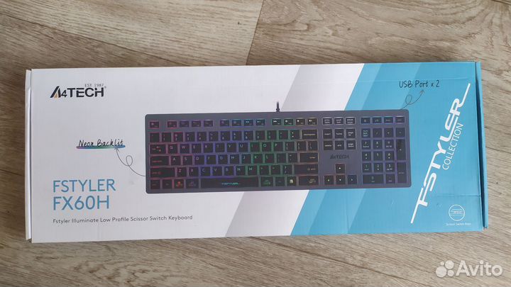 Клавиатура A4Tech Fstyler FX60H