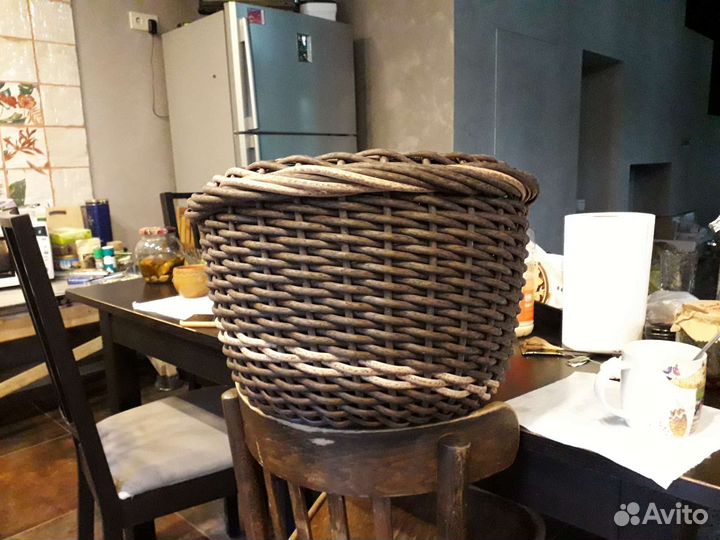 Плетеные кашпо