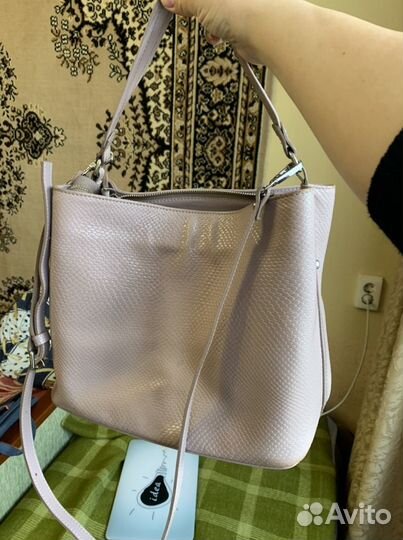 Сумка розовая