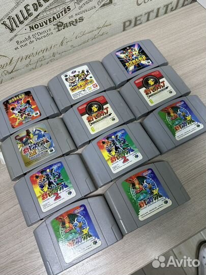 Картриджи Nintendo 64 (ntsc-j)