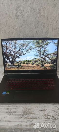Ноутбук 17.3 msi gf76 katana rtx 3050 новый