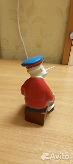 Фигурка Дед Щукарь (курящий старик)